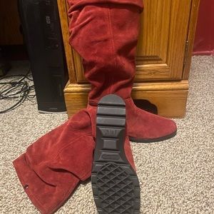 Above calf shaft boots - never worn